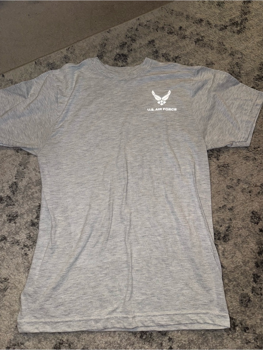 Men's Short-Sleeve Grey US Air Force Logo Tee